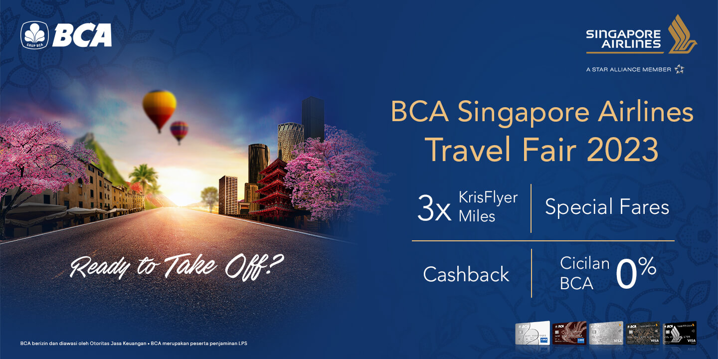 5 Kota 'BCA Singapore Airlines Travel Fair 2023' Points Geek